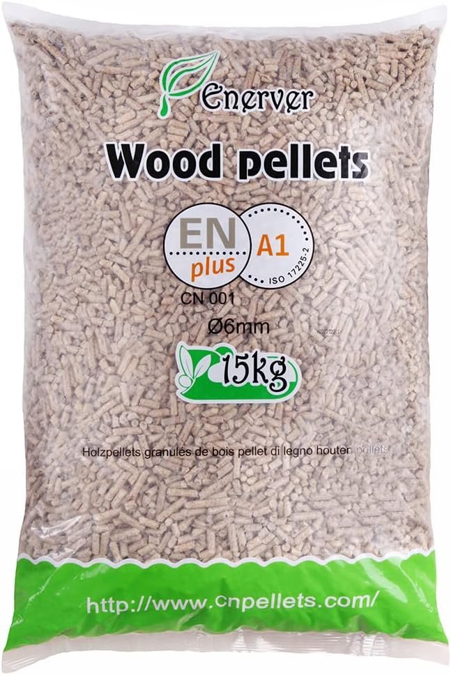 granulés de bois – sac 15 kg (x80 sacs – 1200 kg)