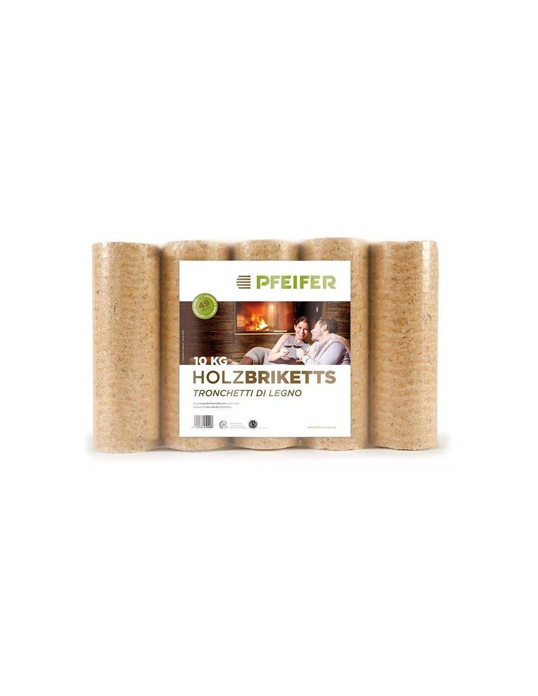 briquettes de bois jour pfeifer – palette 100 packs de 10 kg briquettes de bois jour pfeifer – palette 100 packs de 10 kg
