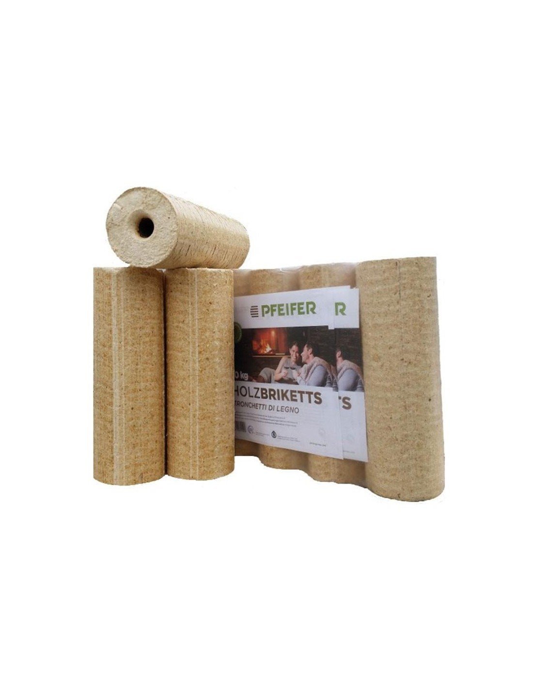 briquettes de bois jour pfeifer – palette 100 packs de 10 kg briquettes de bois jour pfeifer – palette 100 packs de 10 kg