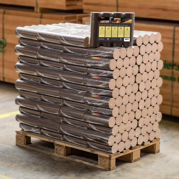 buches compressees de hetre – palette 960 kg 1