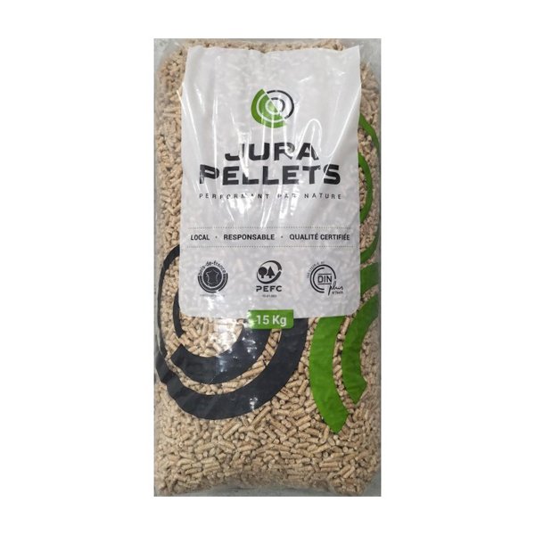 palette 66 sacs de granules de bois jura pellets – 15 kg 2 palette 66 sacs de granules de bois jura pellets – 15 kg 2