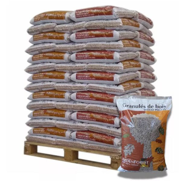 pellet ardenforest – palette de 70 sacs de 15 kg